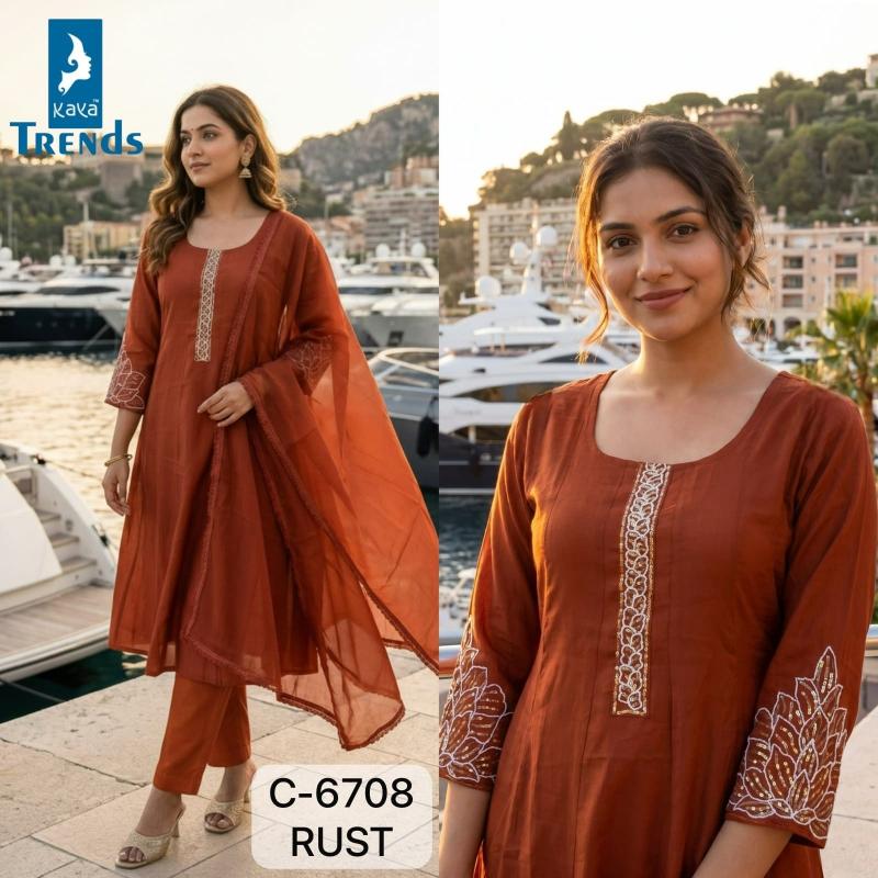 Kaya 6708 combo kurti wholesale